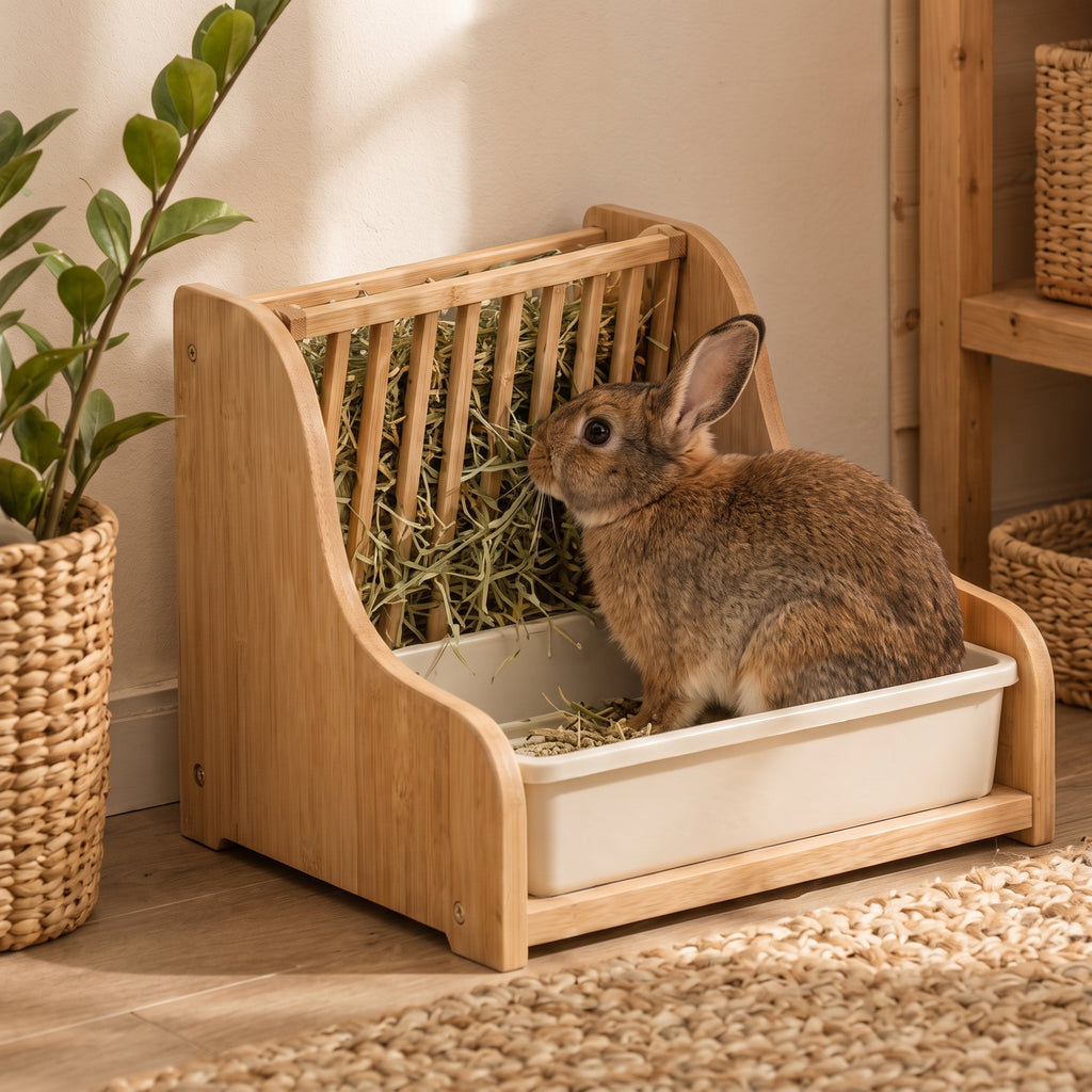 Tevqari™ Meadow Rabbit Hay Station