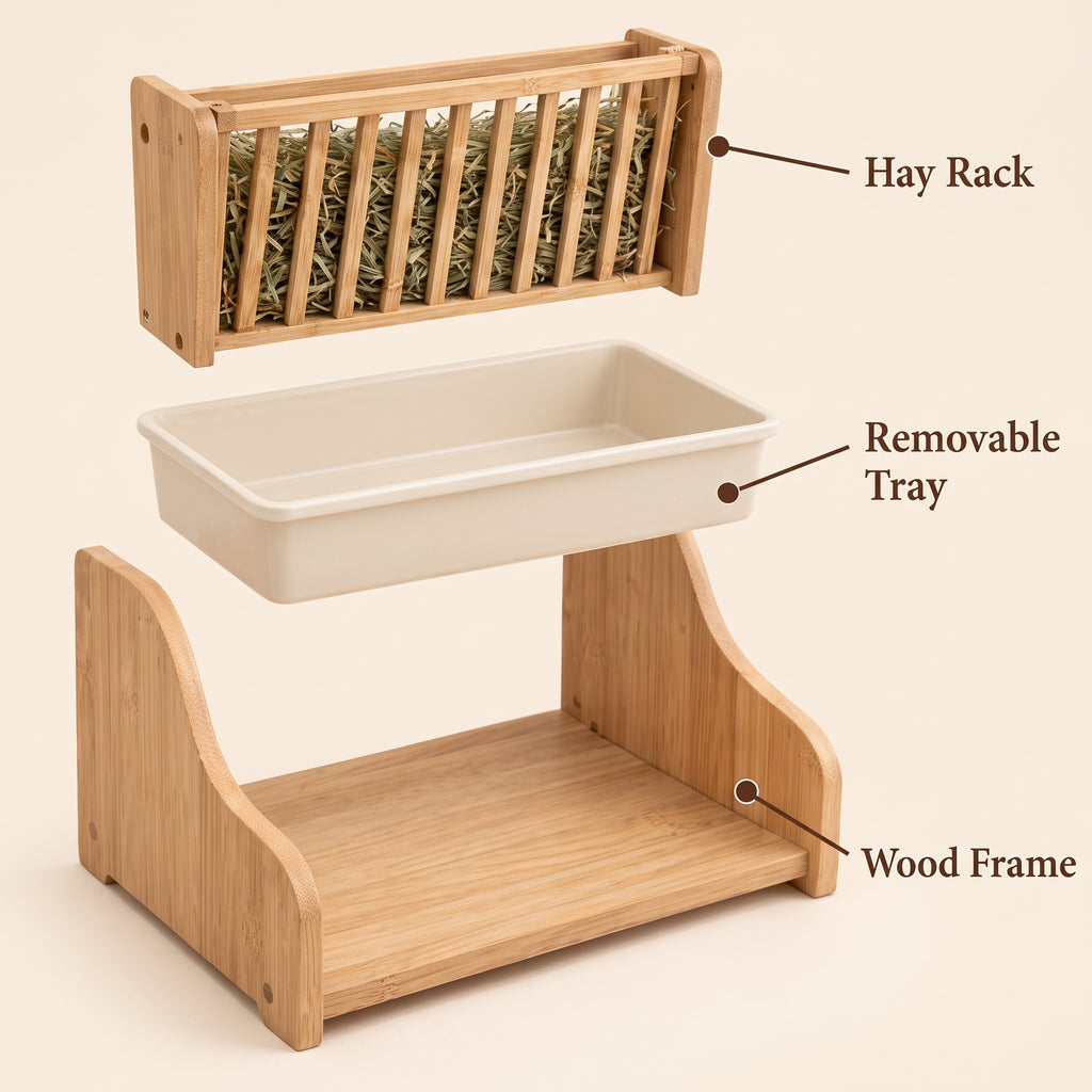 Tevqari™ Meadow Rabbit Hay Station
