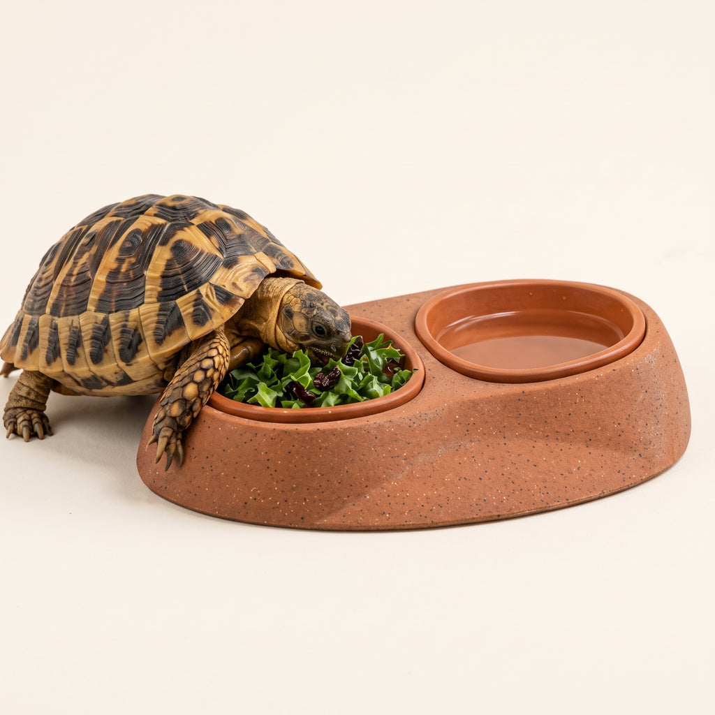 Tevqari™ Terra Tortoise Feeding Dish
