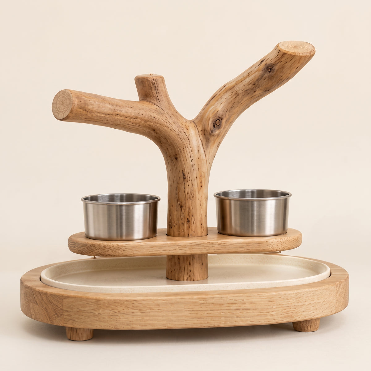 Tevqari™ Branch Parrot Foraging Stand