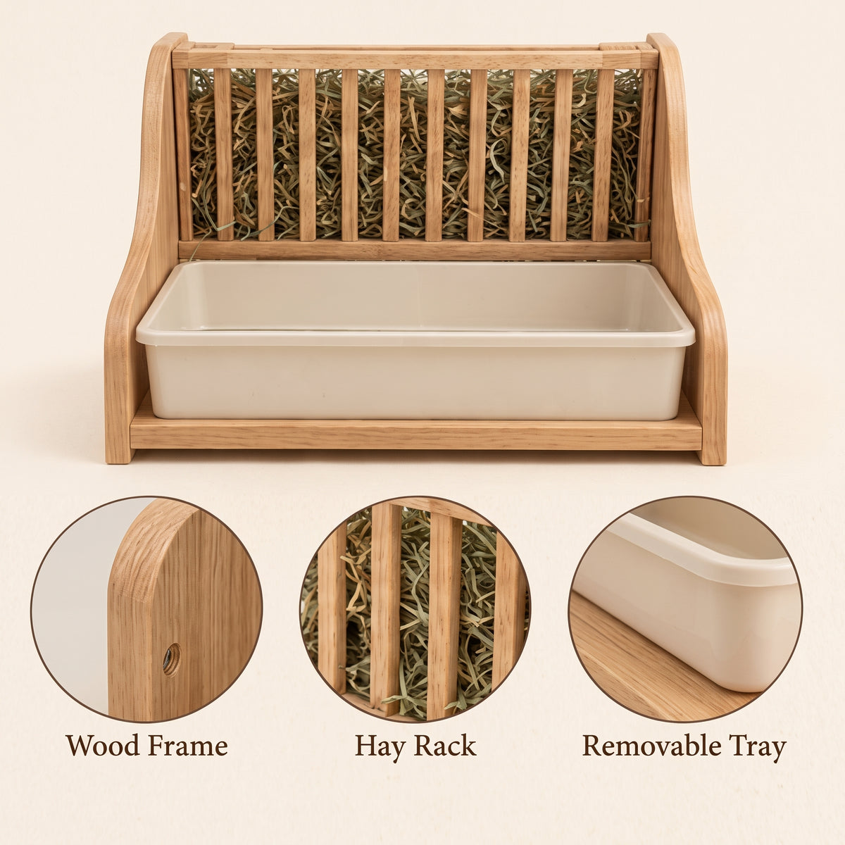Tevqari™ Meadow Rabbit Hay Station