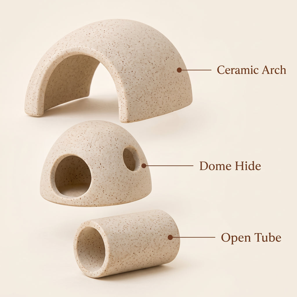 Tevqari™ Cove Aquarium Cave Trio