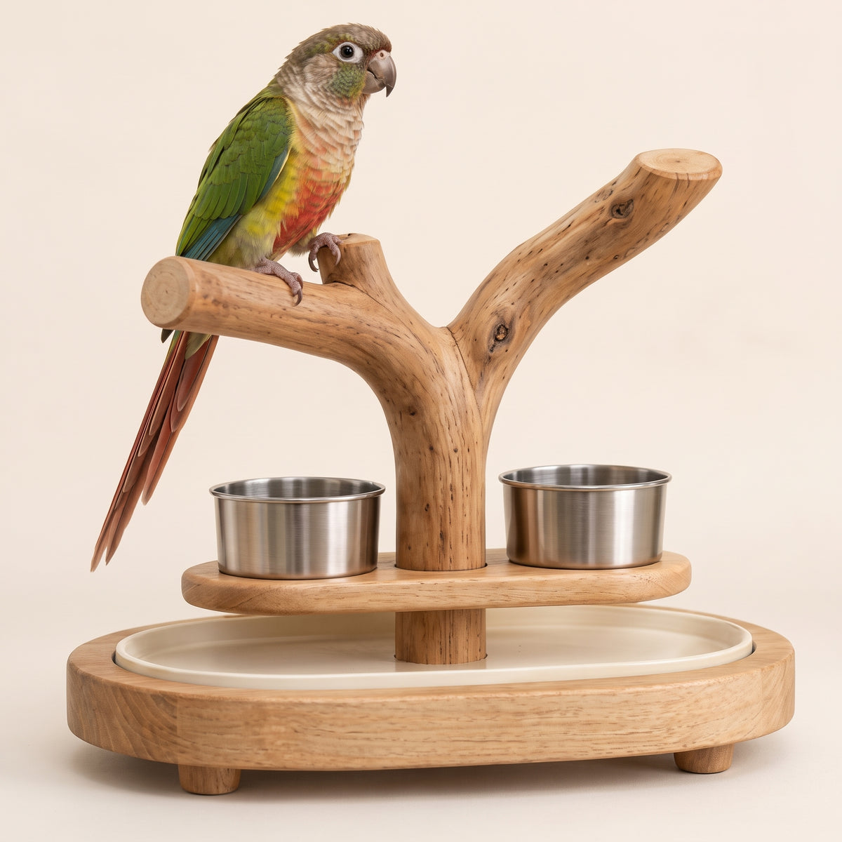 Tevqari™ Branch Parrot Foraging Stand